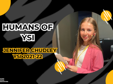 Humans of YSI: Jennifer Chudley
