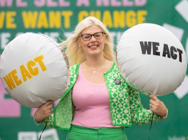 Kirsty Represents YSI at the Launch of the We Act Campaign