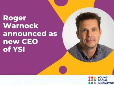 Roger Warnock appointed new CEO of Young Social Innovators