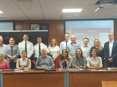 Largy Students Present to Monaghan Joint Policing Committee