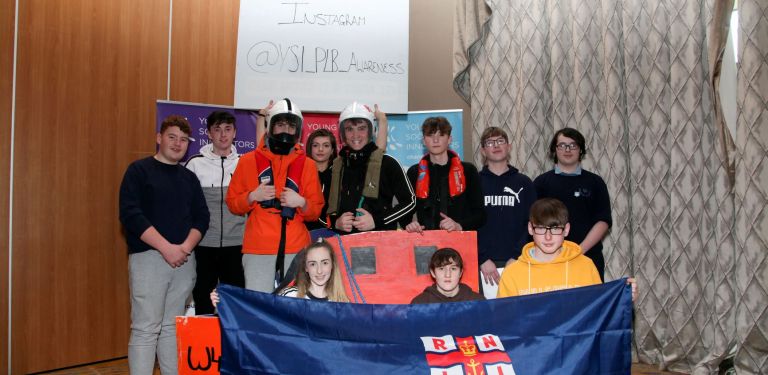 The Safety at Sea team at the Kilkenny Speak Out in March 2020