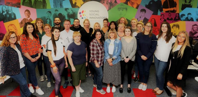 Teachers attending an in-service workshop in the YSI Social Innovation Learning Lab at DCU Alpha, Dublin