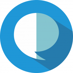 Speech Bubble icon representing 'Share' element of FIDS Framework